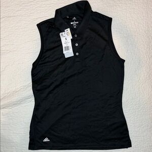 Adidas Women's Black Sleeveless Tank Top